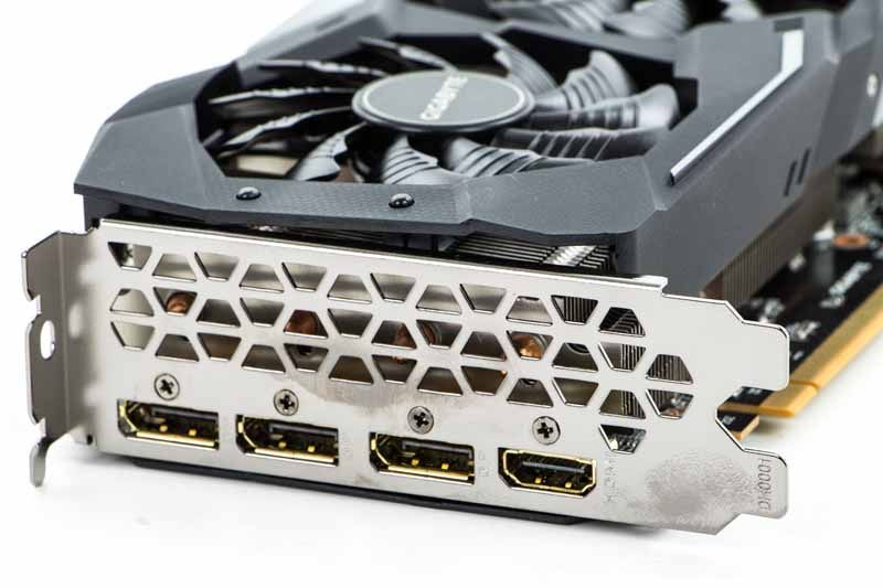 Gigabyte Radeon RX 5700 XT GAMING OC 8G - porty