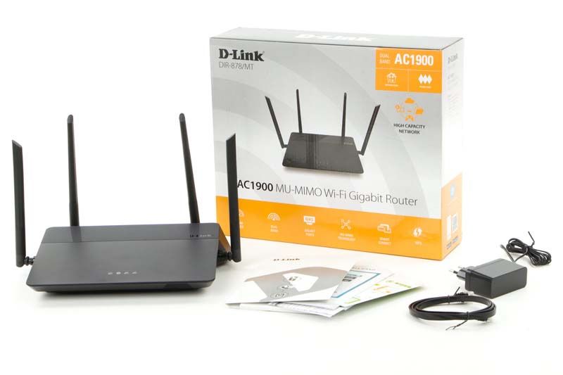 D-Link DIR-878/MT - Zawartość opakowania