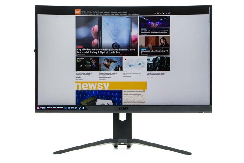 MSI Optix MAG272CQR przód