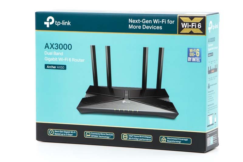 TP-Link Archer AX50 - Opakowanie
