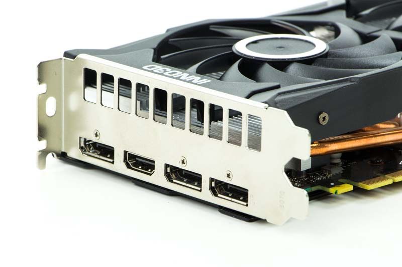 Inno3D GeForce GTX 1660 Ti Gaming OC - porty