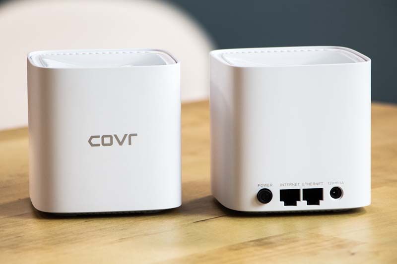 D-Link Covr-1102 - Prezentacja od frontu i tyłu