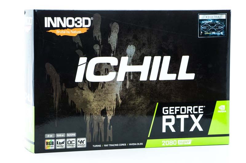 Inno3D GeForce RTX 2080 Super iChill X3 Ultra - pudełko