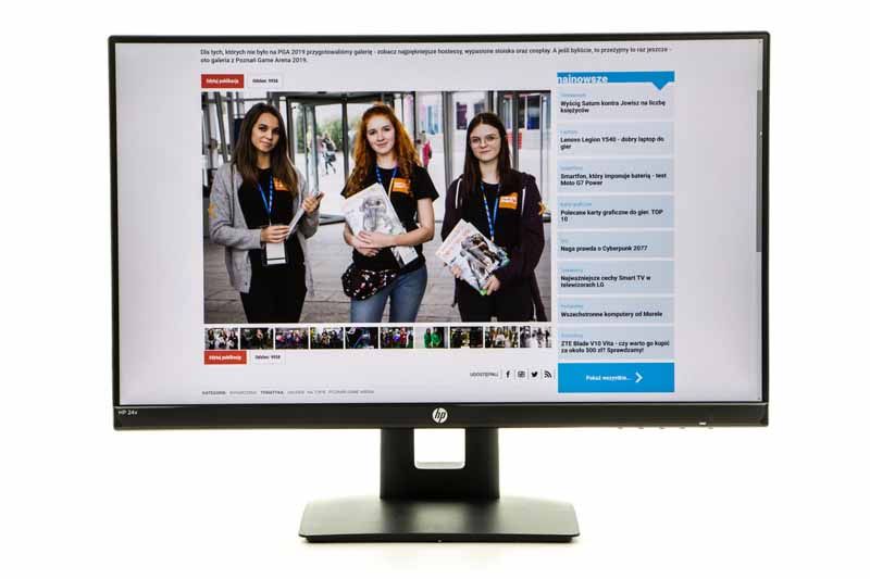 HP 24x przód