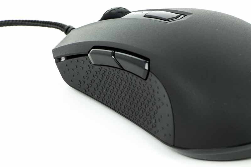 Corsair M55 RGB Pro - widok z lewego boku