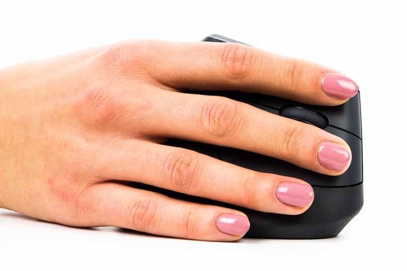 Logitech MX Vertical - oparcie dłoni