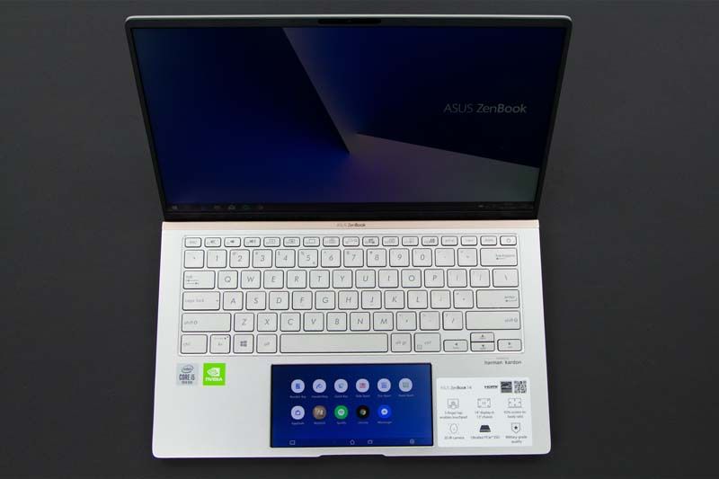 Asus ZenBook UX434 Screen Pad 2.0