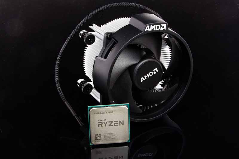 AMD Ryzen 5 3400G z coolerem Wraith Spire