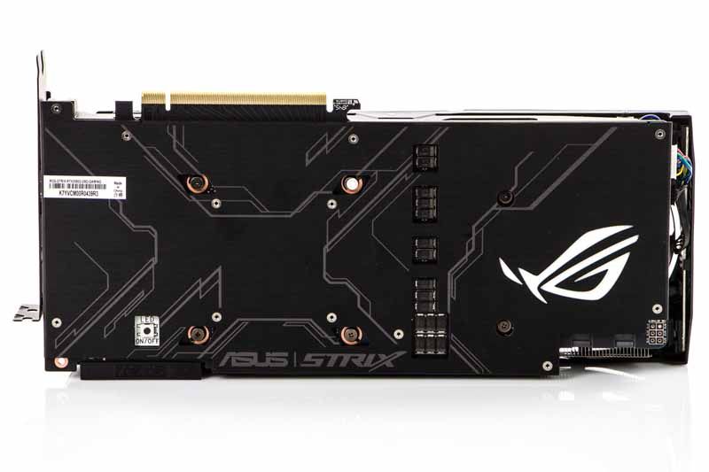 ASUS ROG STRIX GeForce RTX 2080 Super OC - backplate