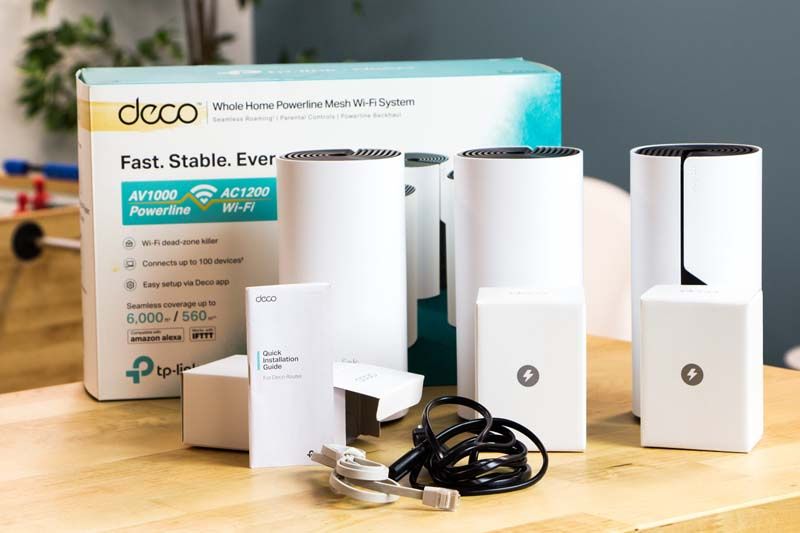 TP-Link Deco P9 - Zawartość zestawu