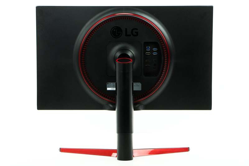 LG UltraGear 27GL850-B - widok z tyłu