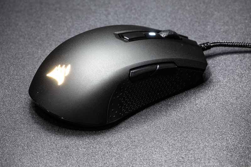 Corsair M55 RGB Pro - widok z tyłu