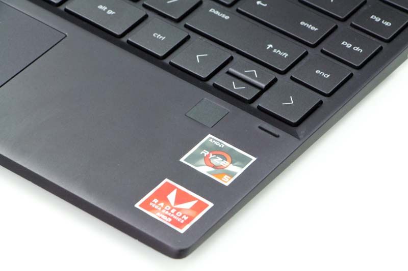 HP Envy 13 x360 czytnik linii papilarnych