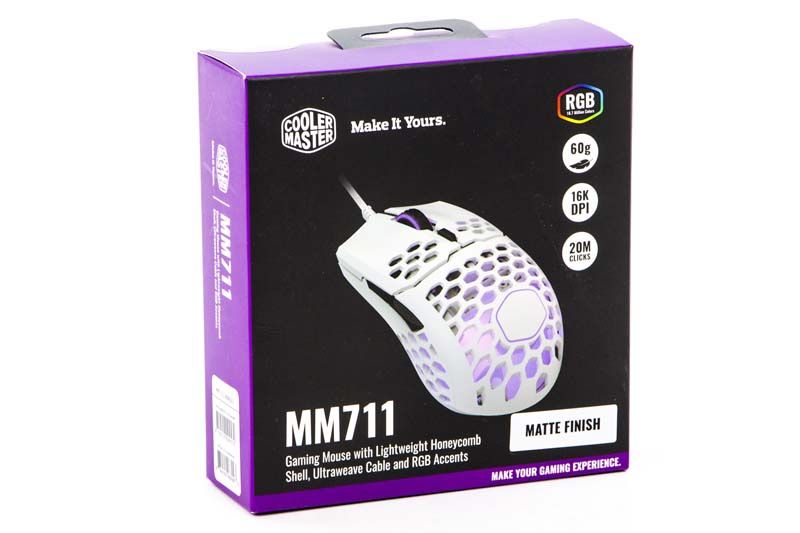 Opakowanie Cooler Master MM711