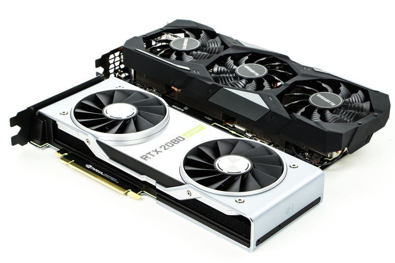 Nvidia Founders Edition i Gigabyte WindForce