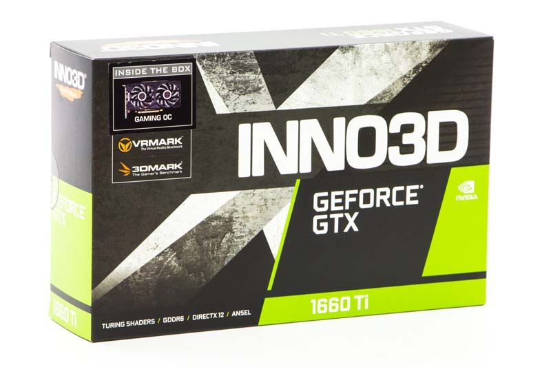 Inno3D GeForce GTX 1660 Ti Gaming OC - pudełko