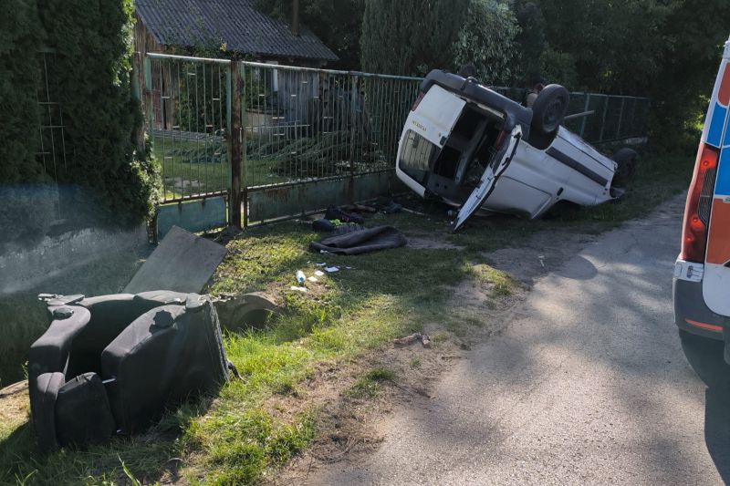 Pojazd po dachowaniu