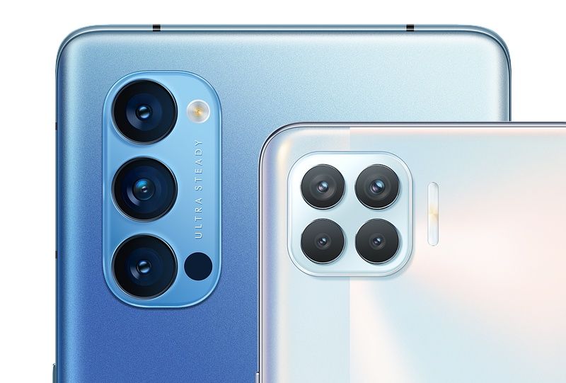 OPPO Reno 4 Pro 5G i Reno 4 Lite aparaty