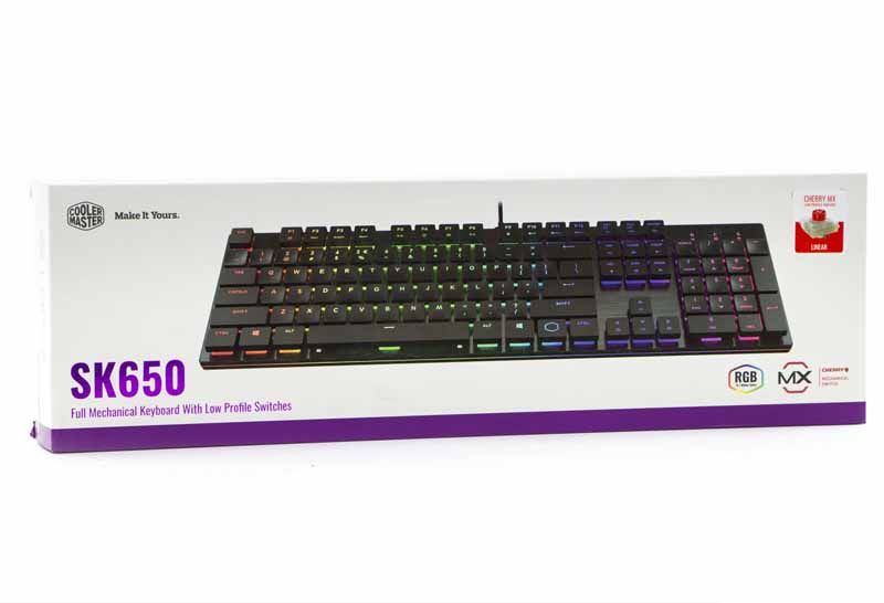 Cooler Master SK650 - Opakowanie