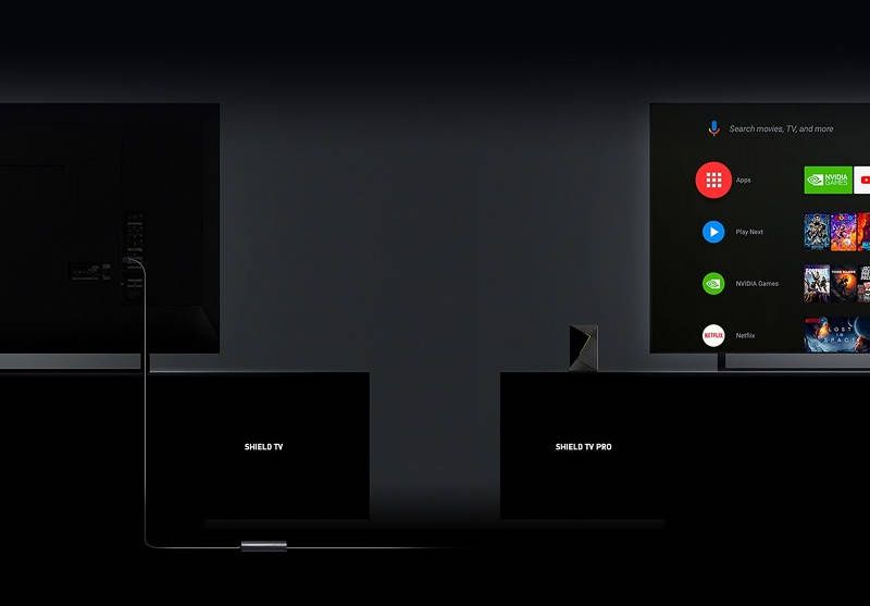Nvidia Shield TV i Shield TV Pro wersje