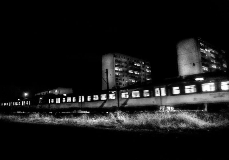 Nocny pociąg w Mediatece