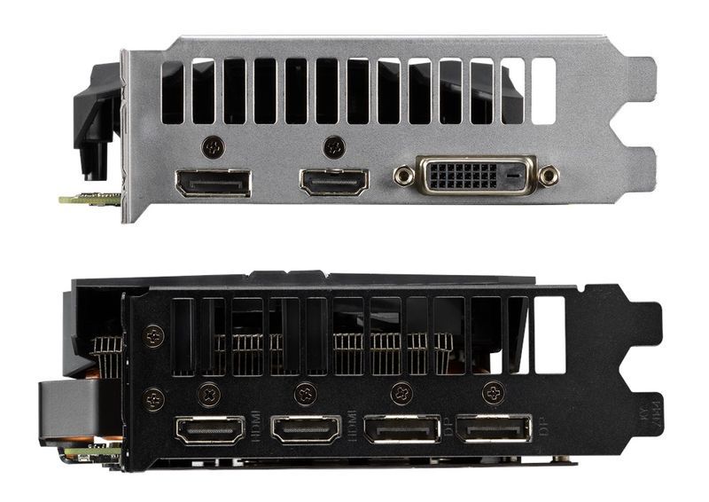 GeForce GTX 1660 SUPER - wyjścia wideo
