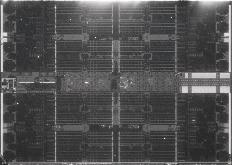 AMD Ryzen 5 3600 - zdjęcie w podczerwieni bloku CCD