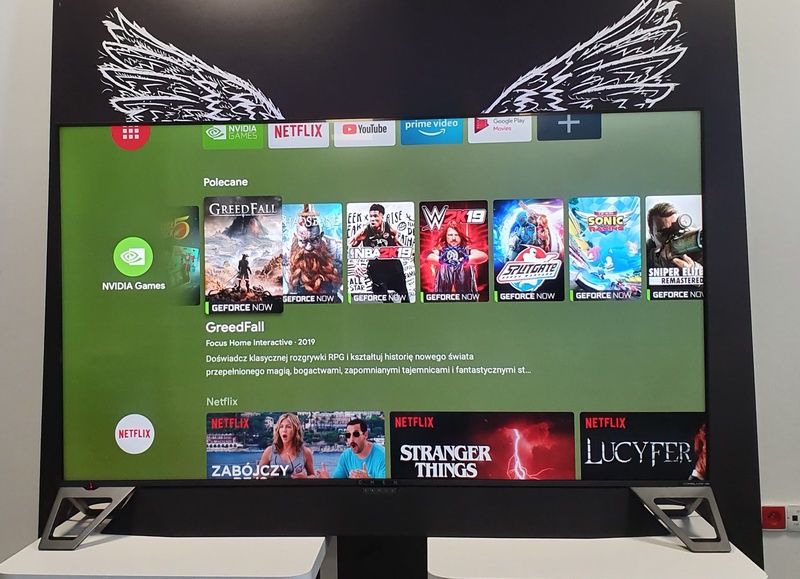 Omen X Emperium 65 - nvidia shield android TV