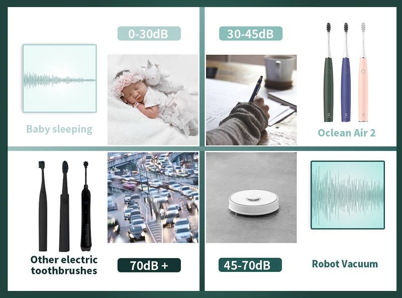 Oclean Air 2 hałas