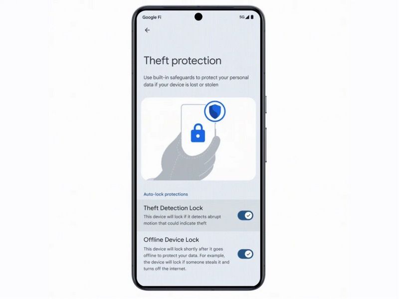 Google i Theft Detection Lock