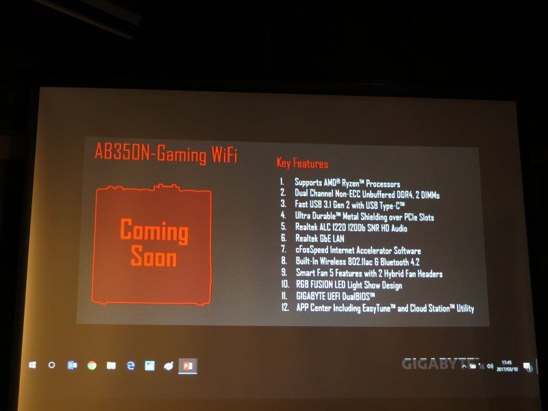 Gigabyte GA-AB350N-Gaming WiFi