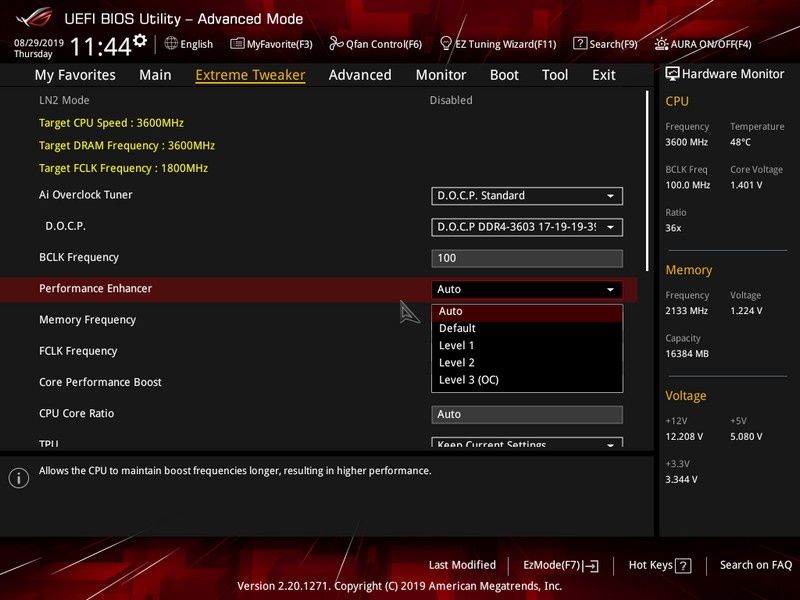 ASUS ROG Crosshair VIII Impact - UEFI BIOS 3