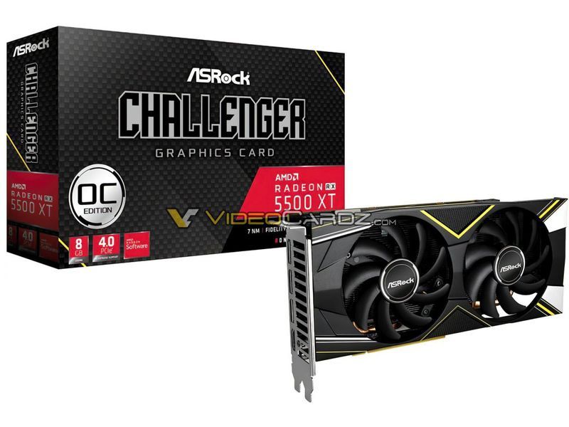 ASRock Radeon RX 5500 XT Challenger D