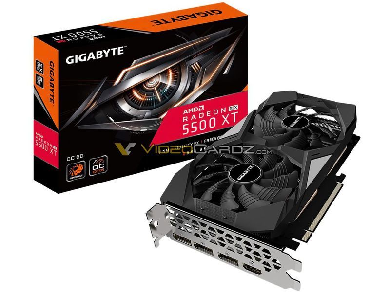 Gigabyte Radeon RX 5500 XT OC 8G