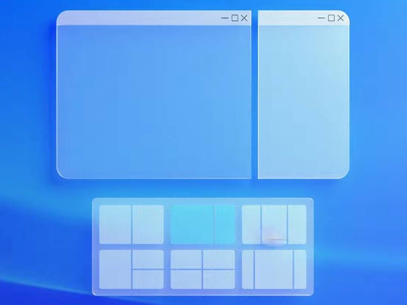Windows 11 okna
