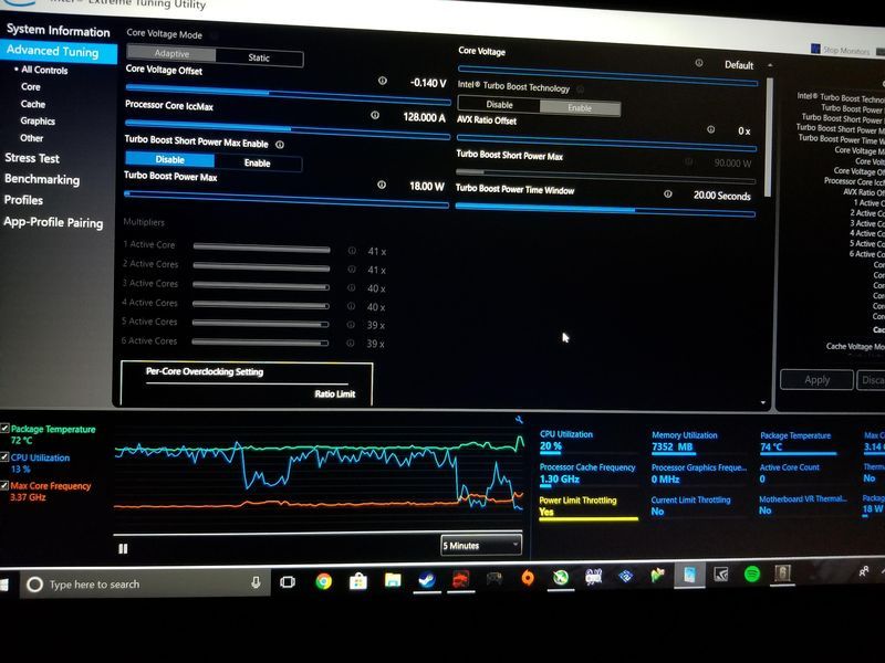Intel Extreme Tuning Utility