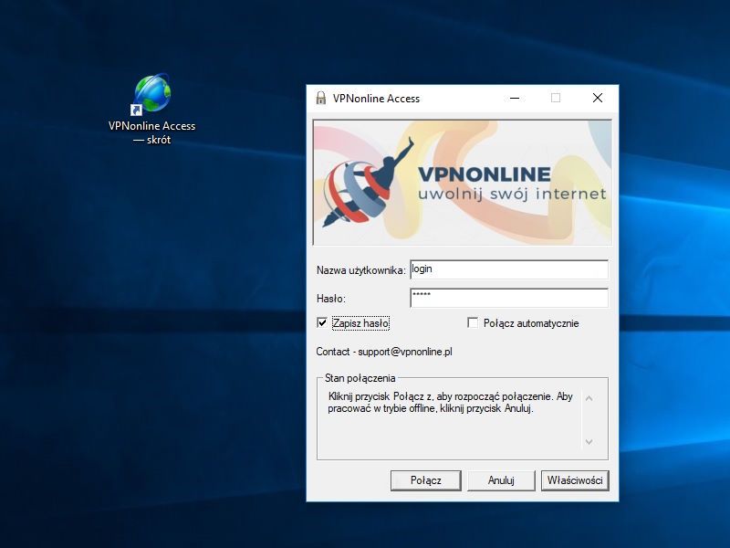 VPNonline aplikacja
