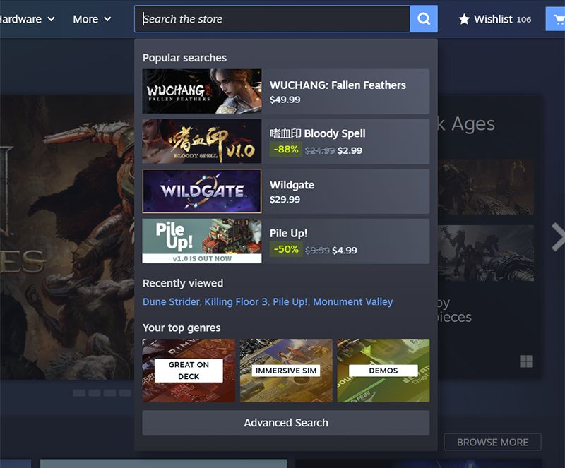 Steam, nowe opcje