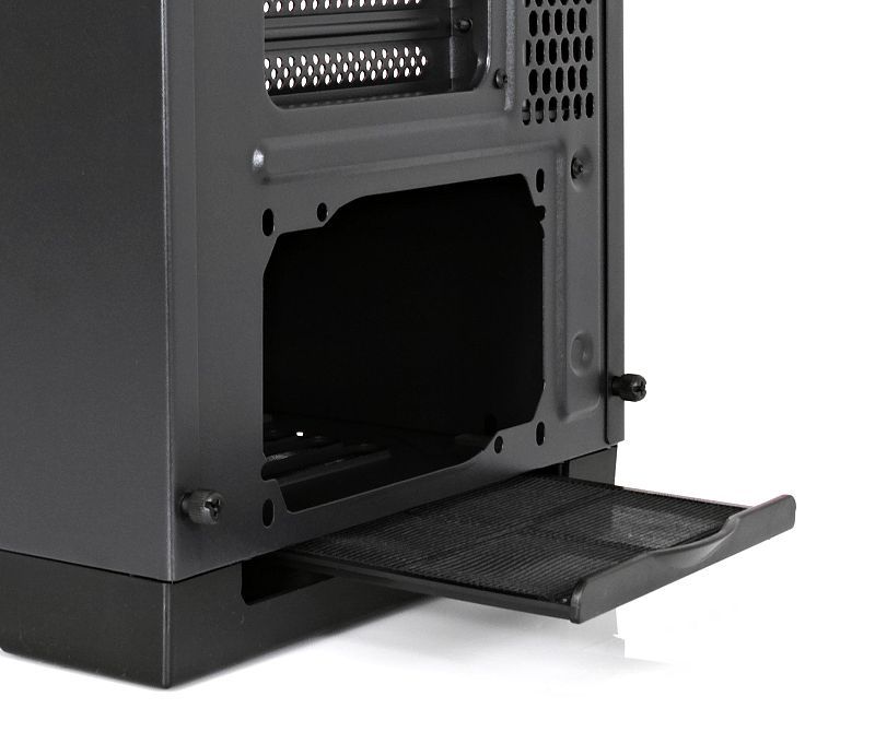 SilentiumPC Pax M70 Pure Black v2 - dolny filtr przeciwkurzowy