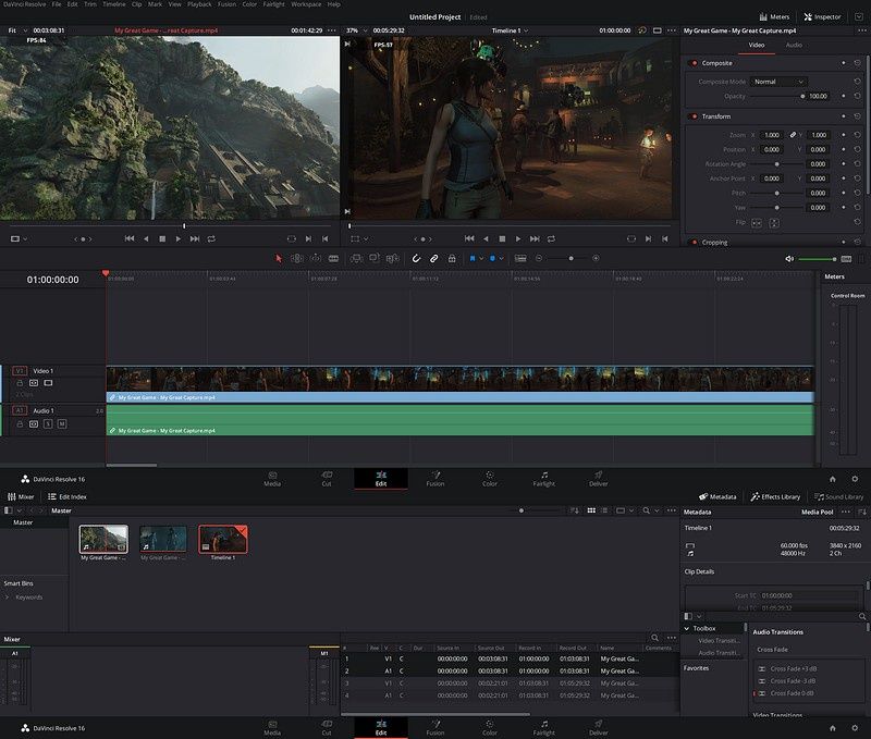 ASUS ZenBook Pro Duo - DaVinci Resolve Dual Screen