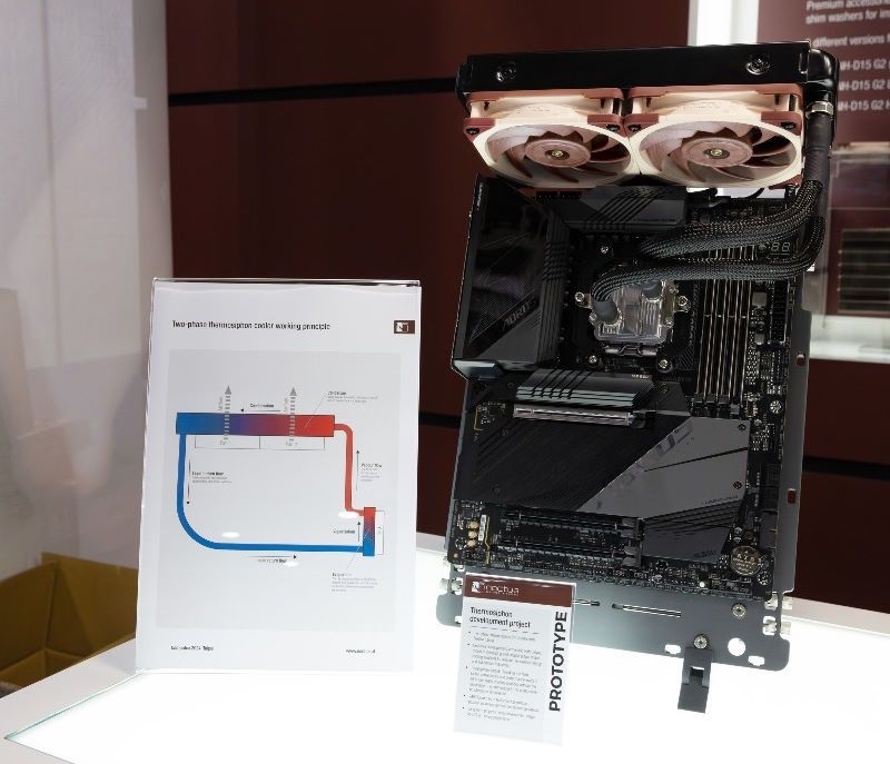 Computex 2024 - Innowacyjne chłodzenie zmiany faz od Noctua