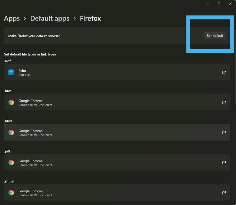 Wybór przeglądarki domyślnej w systemie Windows 11