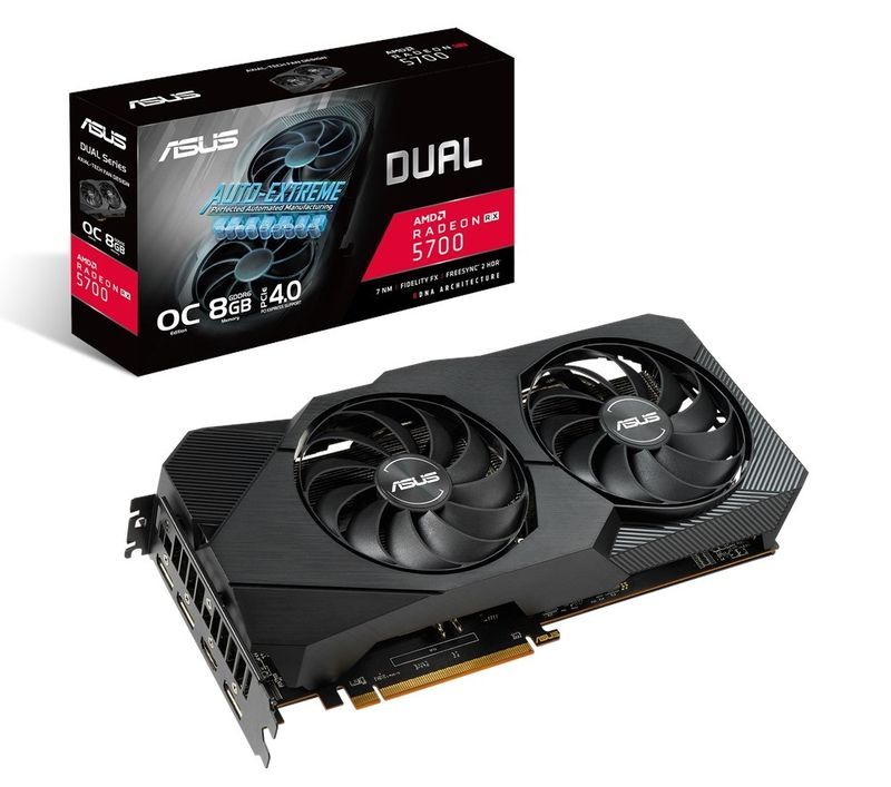 ASUS Dual Radeon RX 5700 EVO OC