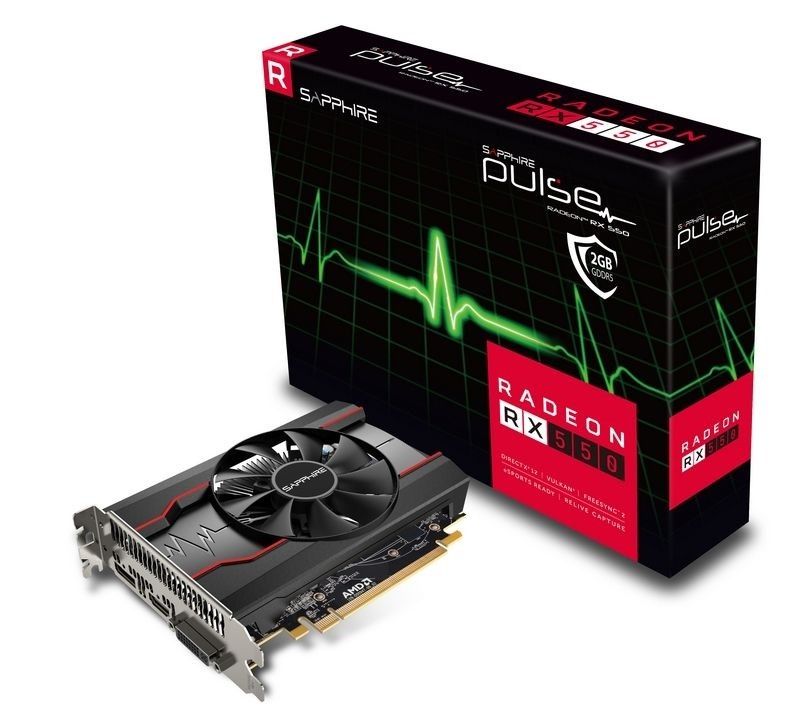 Sapphire Radeon RX 550 Pulse 2G