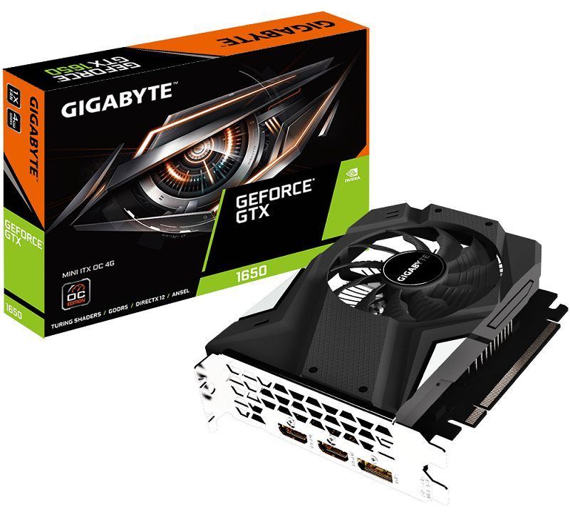 Gigabyte GeForce GTX 1650 Mini ITX OC 4G