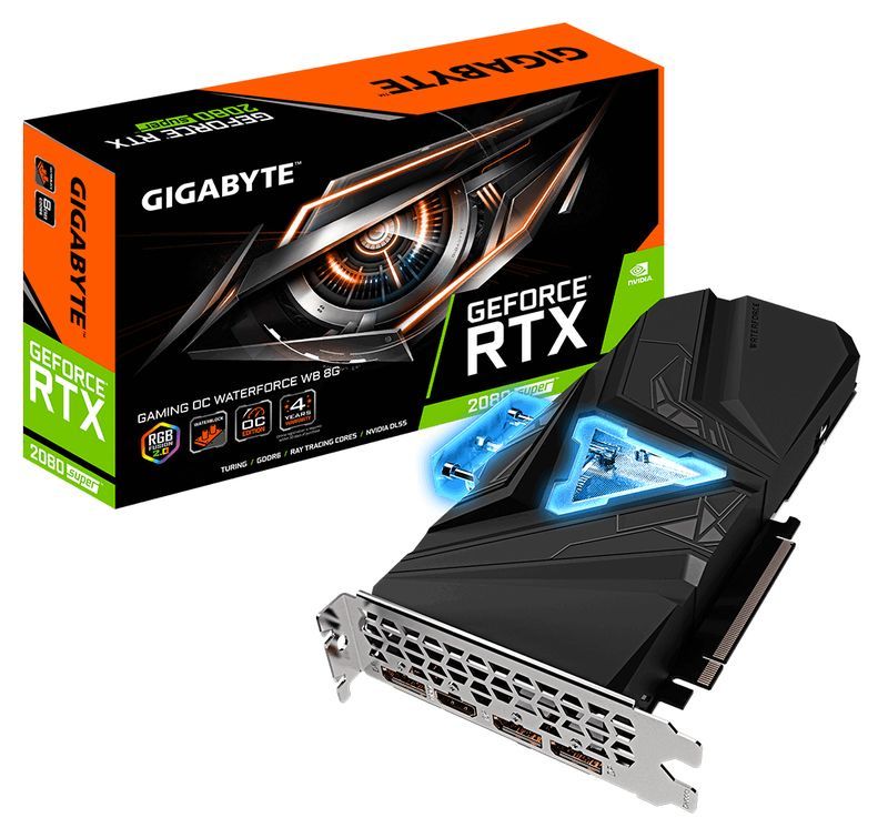Gigabyte GeForce RTX 2080 SUPER Gaming OC WaterForce WB