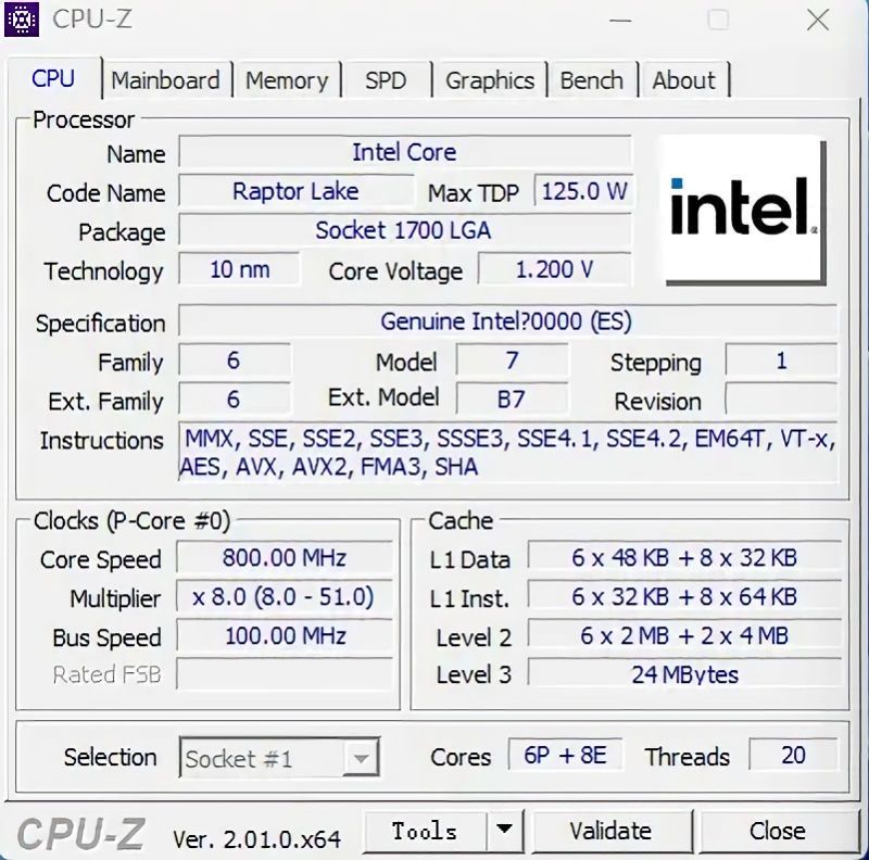 Intel Core i5-13600K