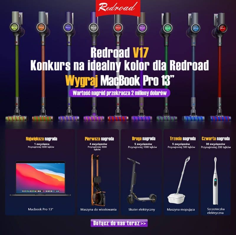Redorad V17 konkurs info