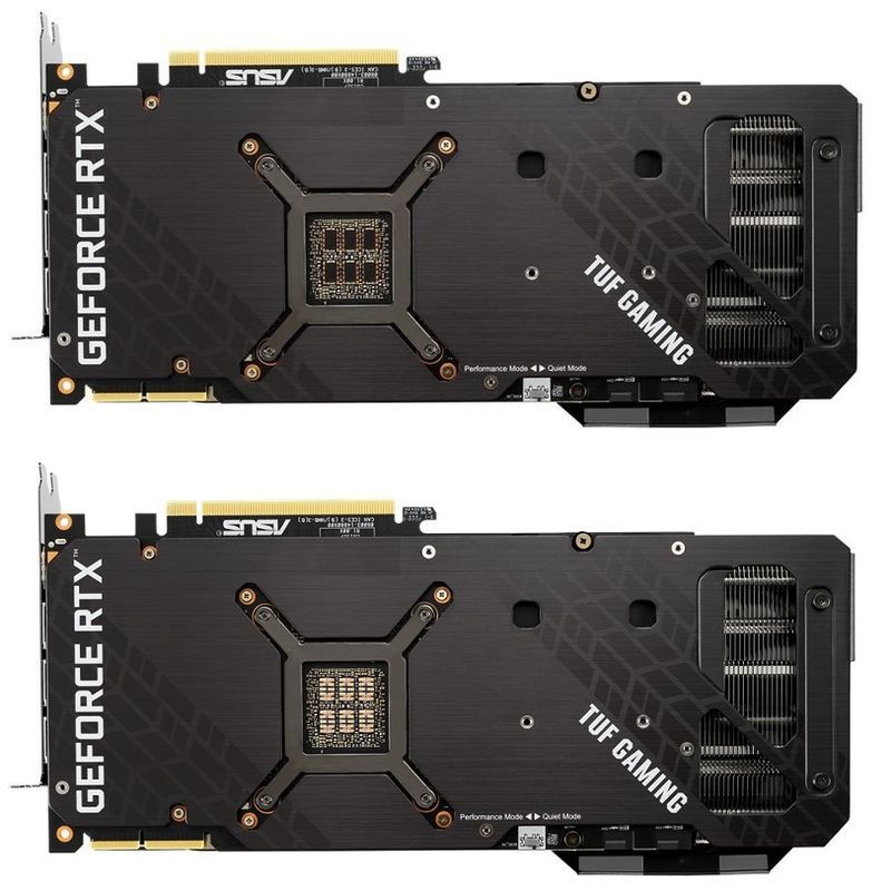 ASUS TUF Gaming GeForce RTX 3080 - porównanie