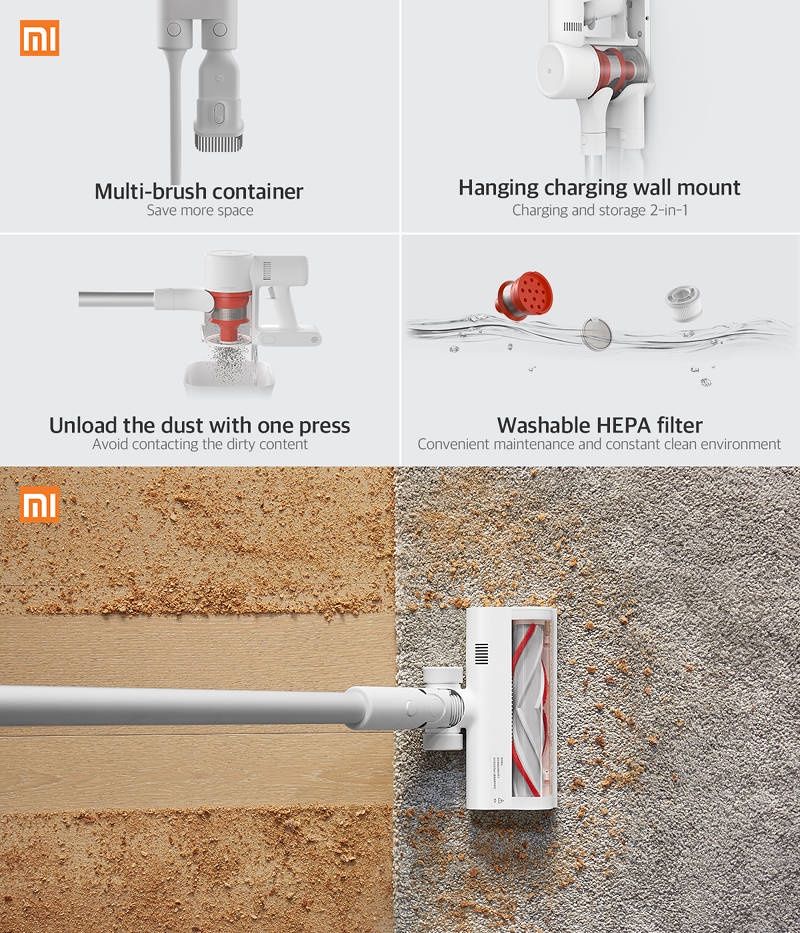 Mi Vacuum Cleaner G9 atuty
